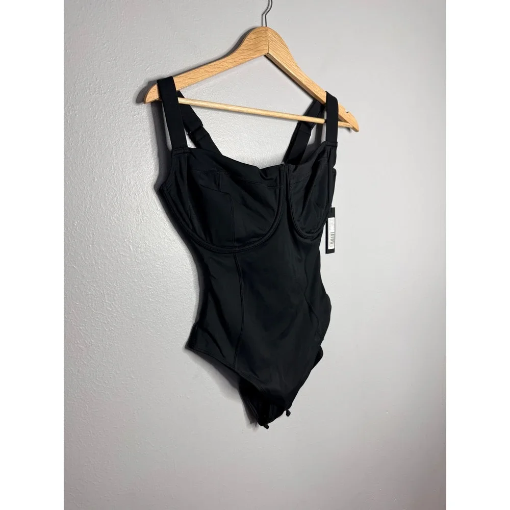 Ta3 Lifty One Piece Shapewear Swim Black Medium Reg/Long J/K NWT - Picture 2 of 7